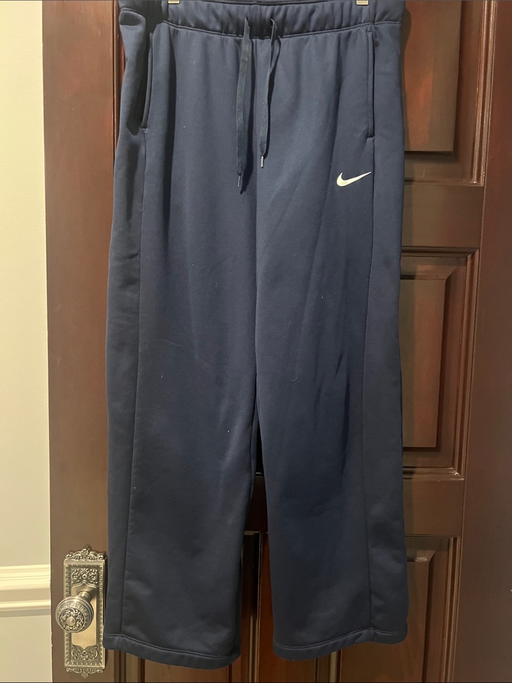Nike Navy Swoosh Jogger Pants